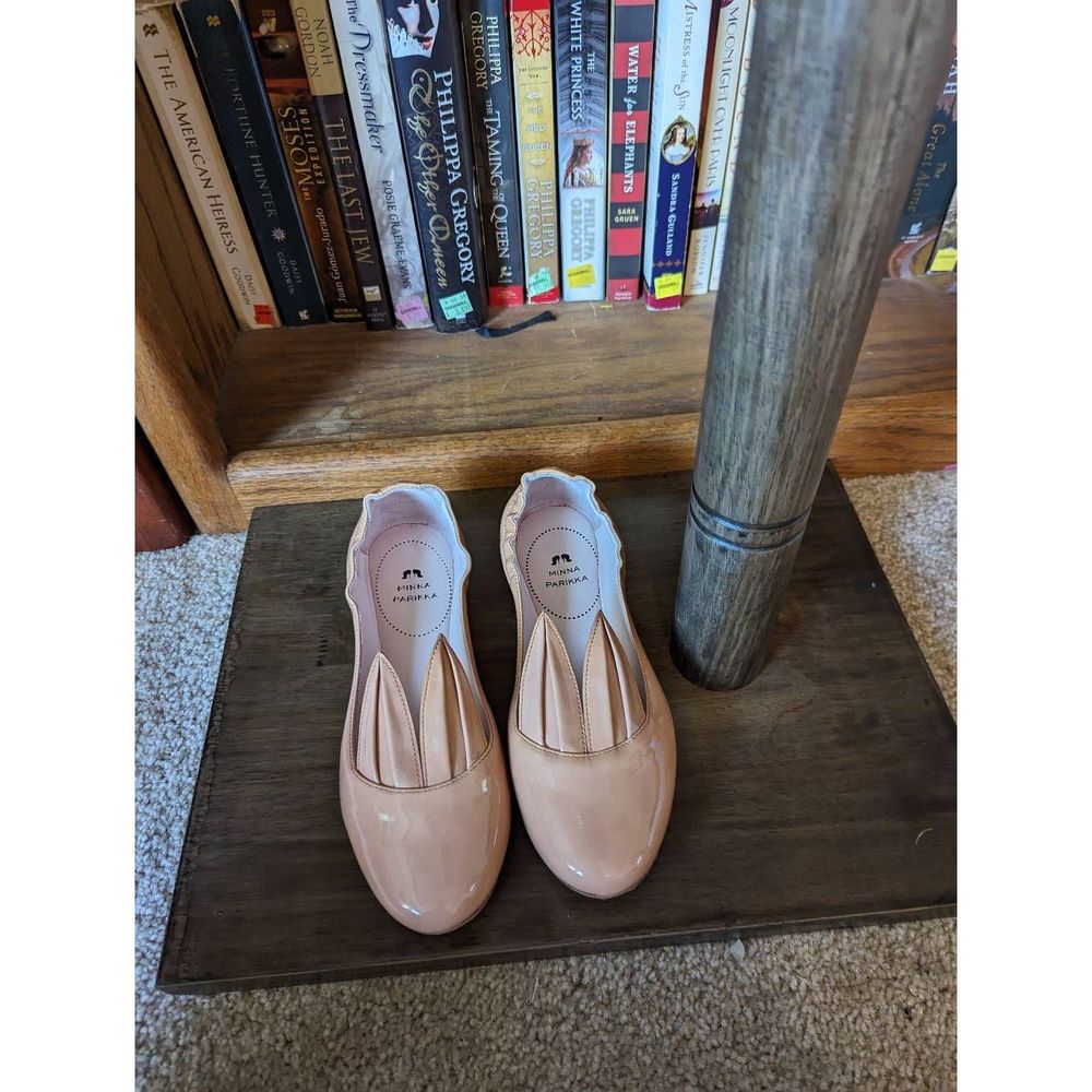 Minna Parikka Bunny Ear Pink Nude Flats